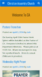 Mobile Screenshot of cadurham.org